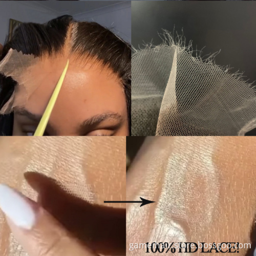 Gmwigs Human Hair Wig Wholesale Straight Brazilian Cuticle Aligned Human Hair hd Lace front Wig Pre Plucked For Black Women